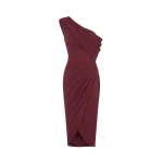 Tony Ward Mauve Asymmetric Mini Dress - Dresses - Lebanese Luxury Evening Wear at Luxury Shoes 