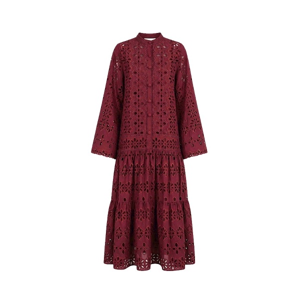 Tony Ward Mauve Crochet Mini Dress - Dresses - Lebanese Luxury Evening Wear at Luxury Shoes 