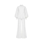 Tony-Ward-White-Crochet-Blouse-and-Wide-Leg-Pants-Pants-564220_nobg Tony Ward White Crochet Blouse and Wide Leg Pants - Pants - Lebanese Luxury Evening Wear at Luxury Shoes