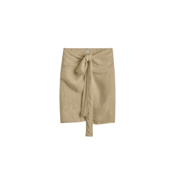 Totême Beach pareo in Desert - Beachwear - Scandinavian Minimalist Luxury at Luxury Shoes 