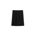Toteme Beaded pleat skirt in Black