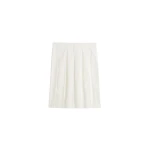 Toteme Beaded pleat skirt in White