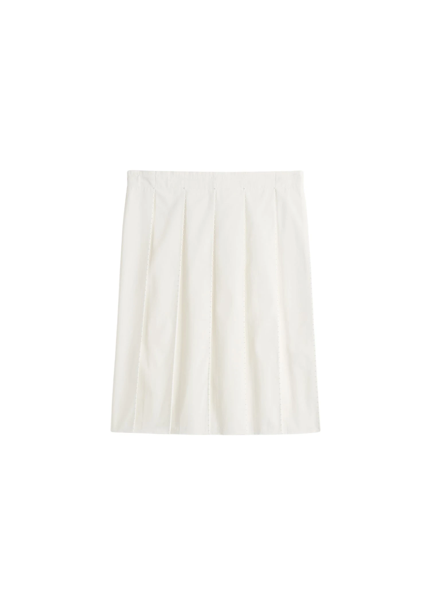 Toteme-Beaded-pleat-skirt-in-White45812_nobg Toteme Beaded pleat skirt in White