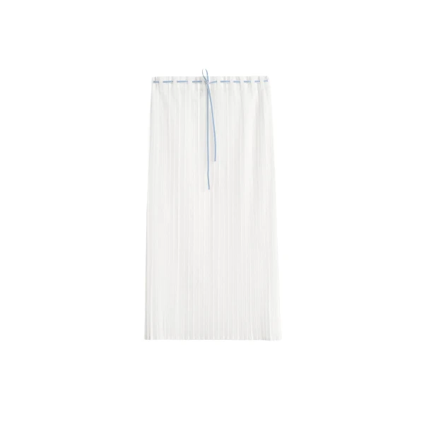 Toteme Belted pleated skirt in White