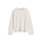 Toteme Boxy silk knit in Cream
