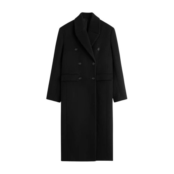 Toteme Broad coat in Black