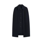 Toteme Cape coat in Navy