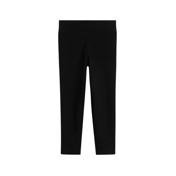 Toteme Capri knit leggings in Black
