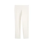 Toteme Capri knit leggings in Off-white