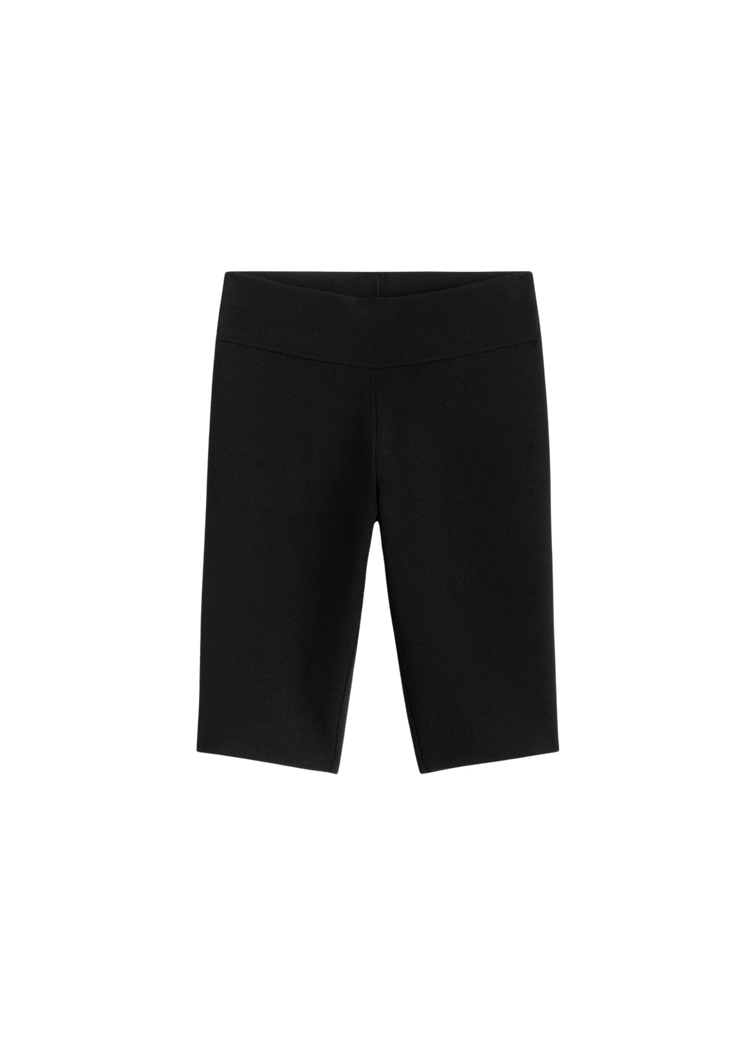 Toteme-Capri-knit-shorts-in-Black13153_nobg Toteme Capri knit shorts in Black