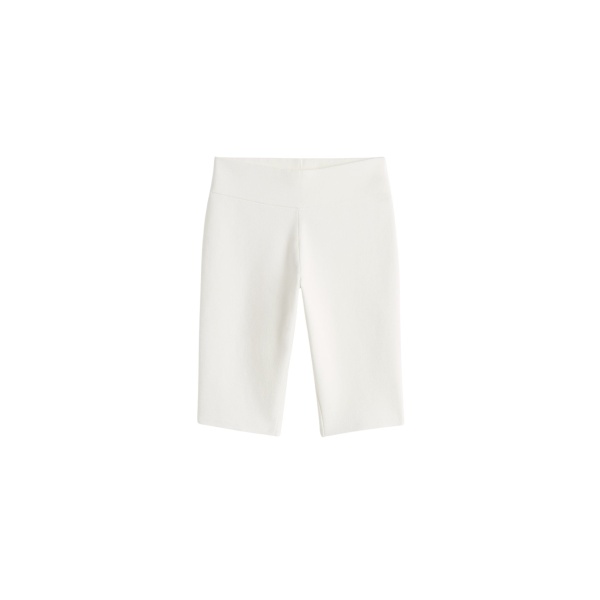 Totême Capri knit shorts in Off-white - Shorts - Scandinavian Minimalist Luxury at Luxury Shoes 