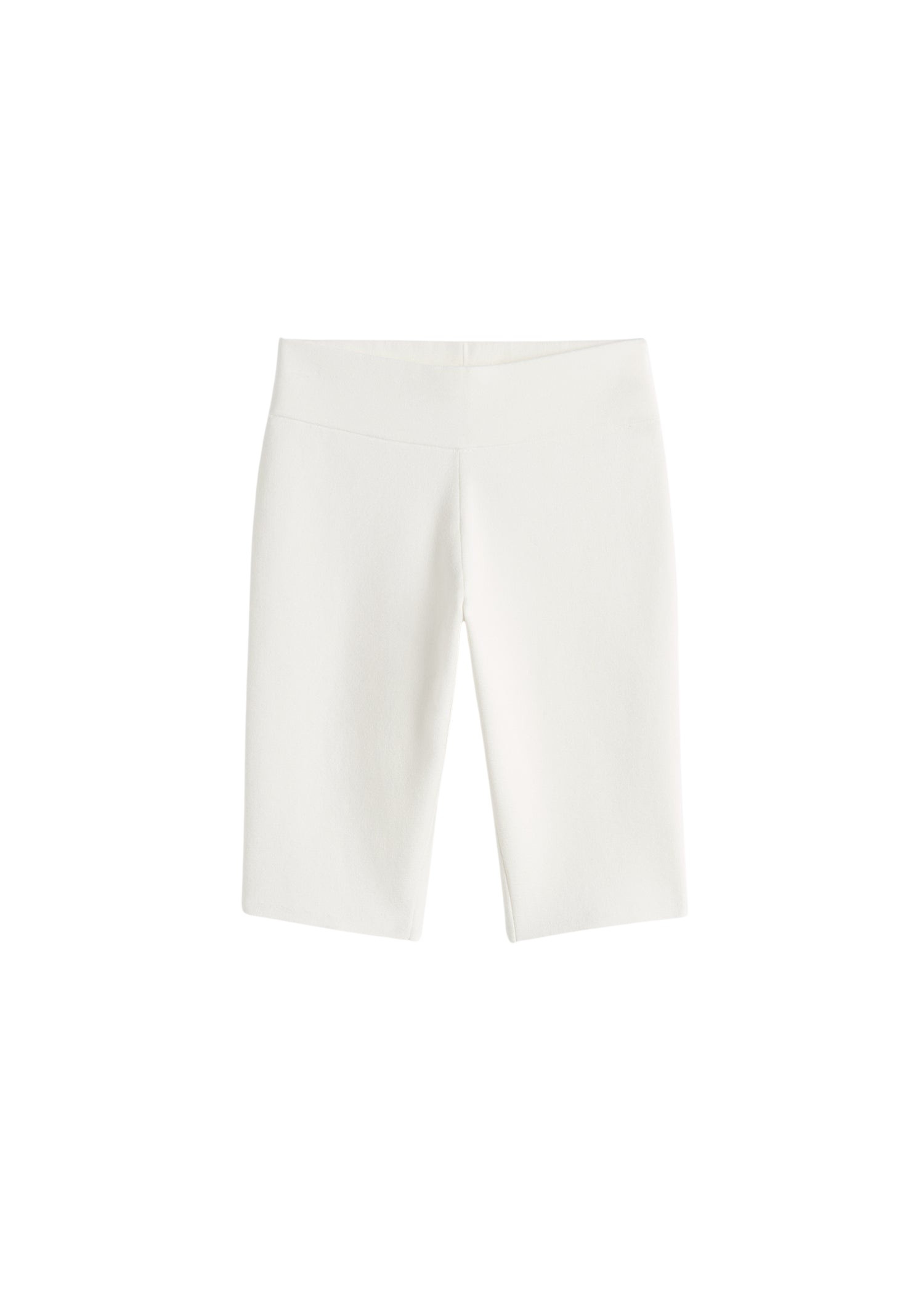 Totême Capri knit shorts in Off-white - Shorts - Scandinavian Minimalist Luxury at Luxury Shoes 