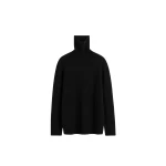 Toteme Cashmere turtleneck in Black Knit