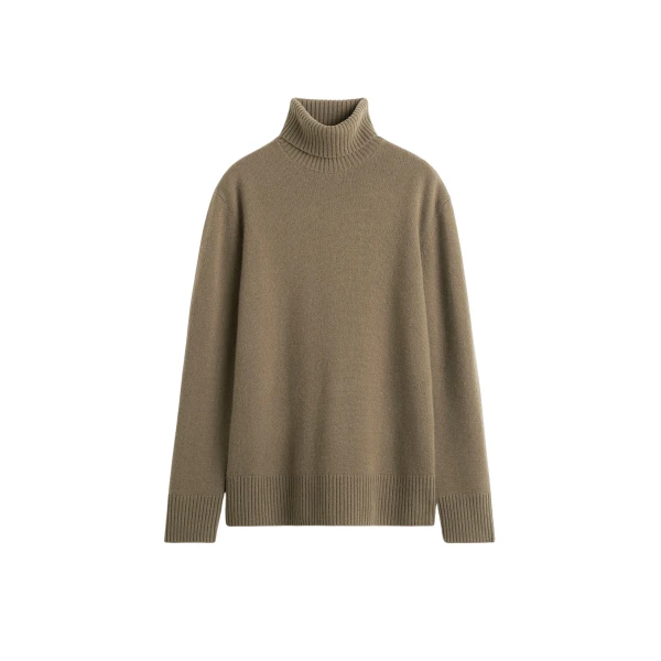 Toteme Cashmere turtleneck in Hazel Knit