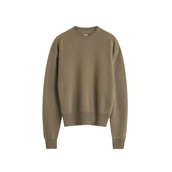 Toteme Classic cashmere crew knit in Hazel