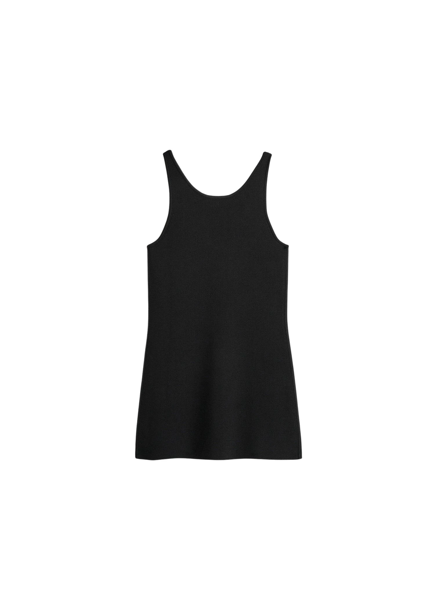 Toteme-Classic-compact-knit-tank-in-Black22983_nobg Toteme Classic compact knit tank in Black