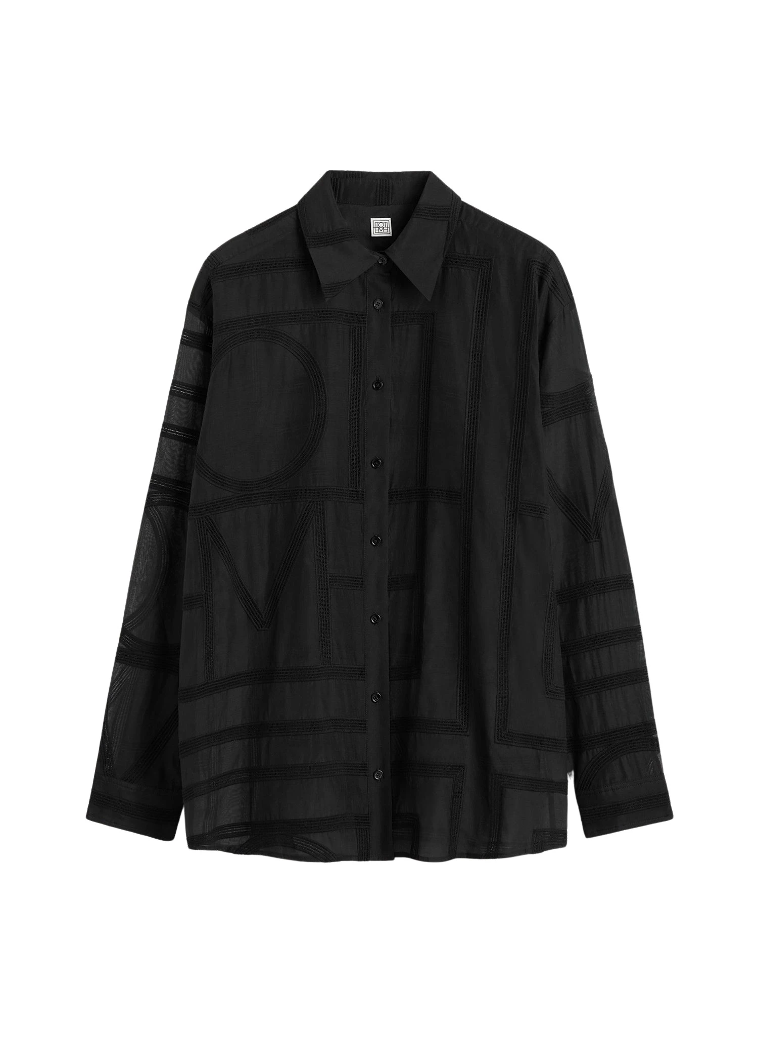 Toteme-Classic-crochet-shirt-in-Black48068_nobg Toteme Classic crochet shirt in Black