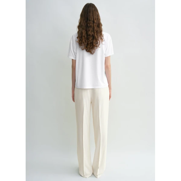 Toteme Classic tee in White Top, view 4