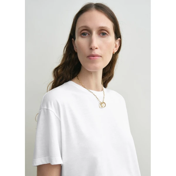 Toteme Classic tee in White Top, view 5