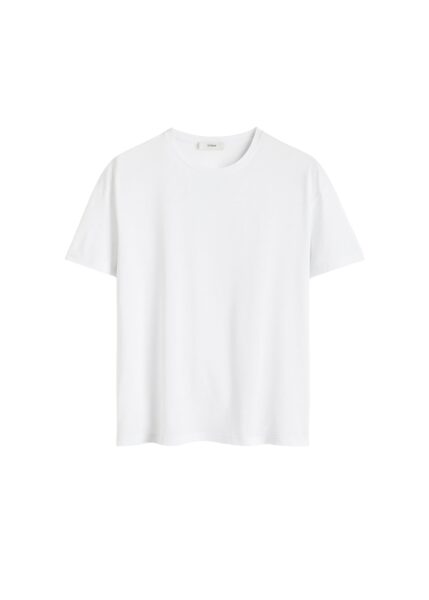 Totême Classic tee in White - Tops - Scandinavian Minimalist Luxury at Luxury Shoes 