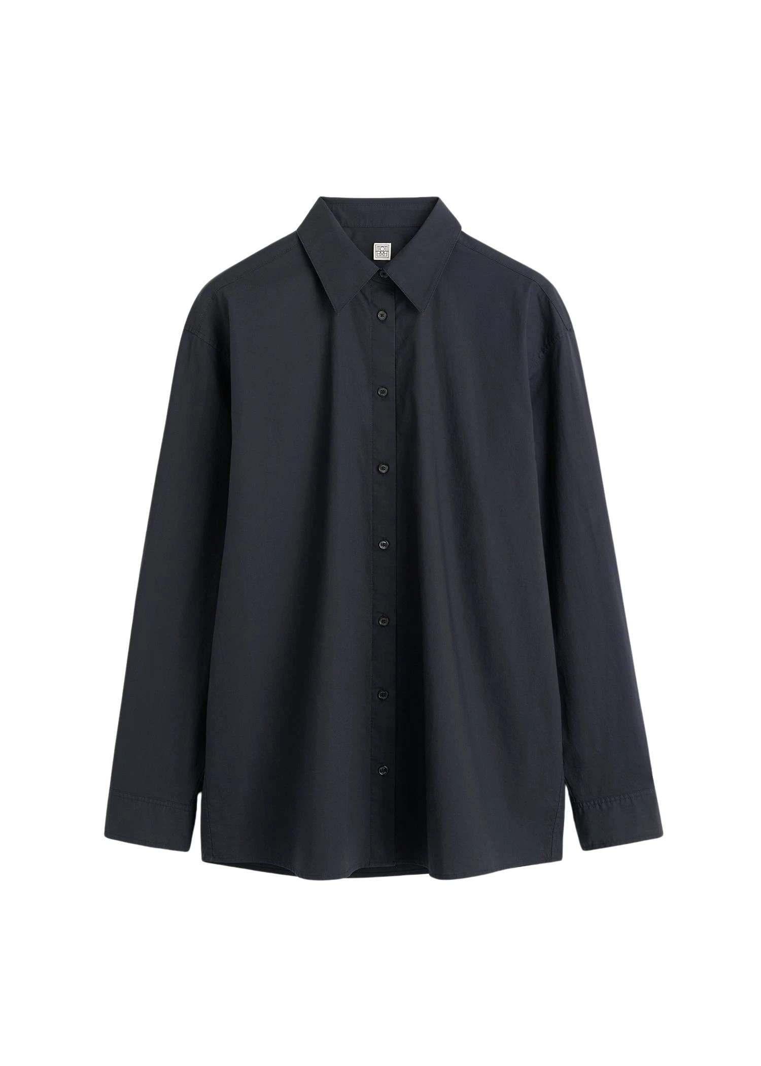 Toteme Classic tumbled shirt in Midnight