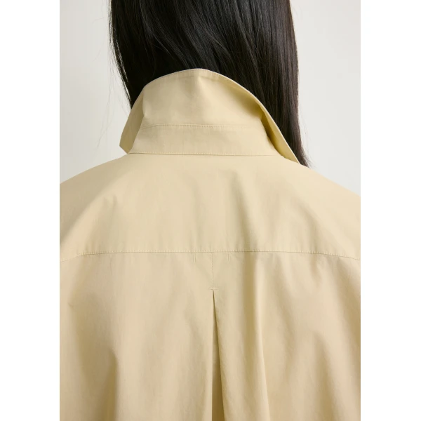 Toteme Classic tumbled shirt in Peanut, view 5