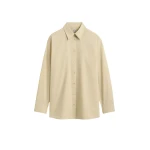 Toteme Classic tumbled shirt in Peanut