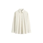 Toteme Classic tumbled shirt in Pebble