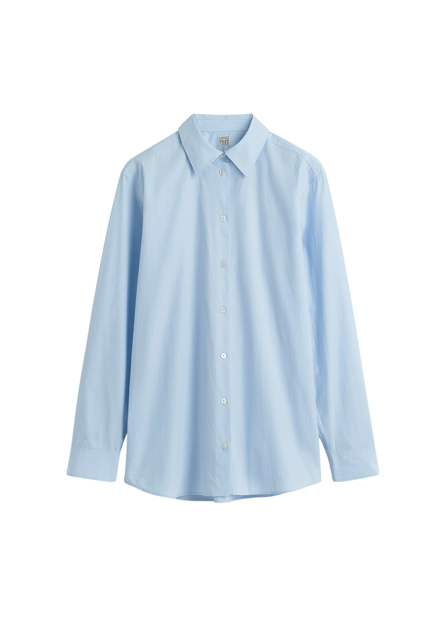 Toteme Classic tumbled shirt in Sky