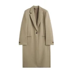 Toteme Classic winter coat in Biscuit