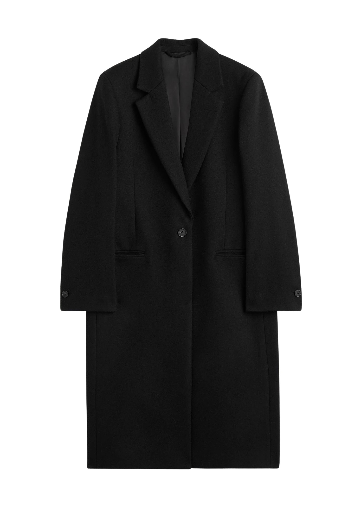Classic winter coat in Black