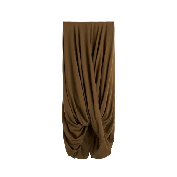 Toteme Cocoon skirt in Walnut