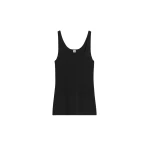Toteme Compact knit tank in Black