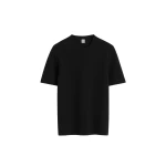 Toteme Compact knit tee in Black