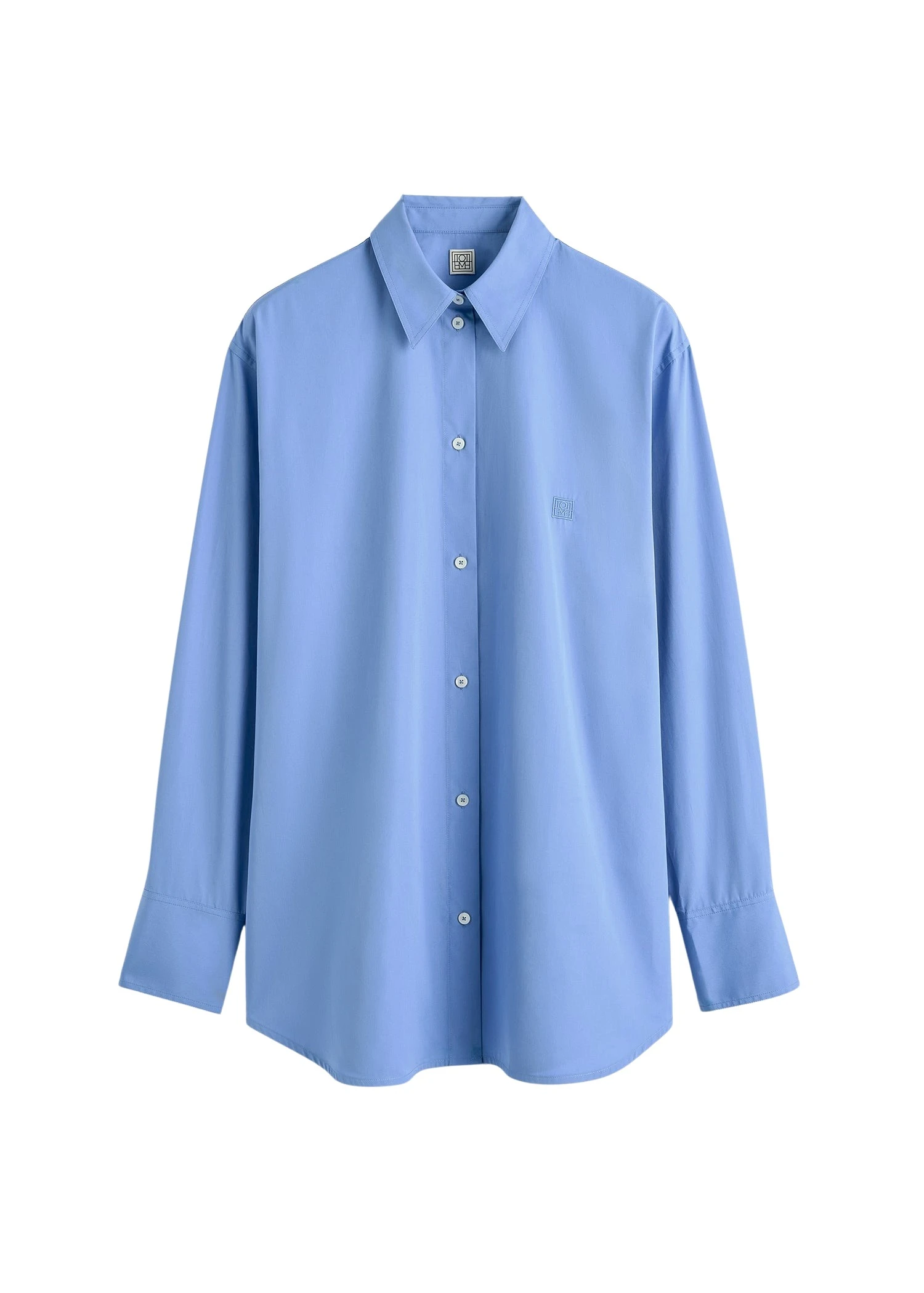 Toteme-Cotton-summer-shirt-in-Cornflower52363_nobg Toteme Cotton summer shirt in Cornflower