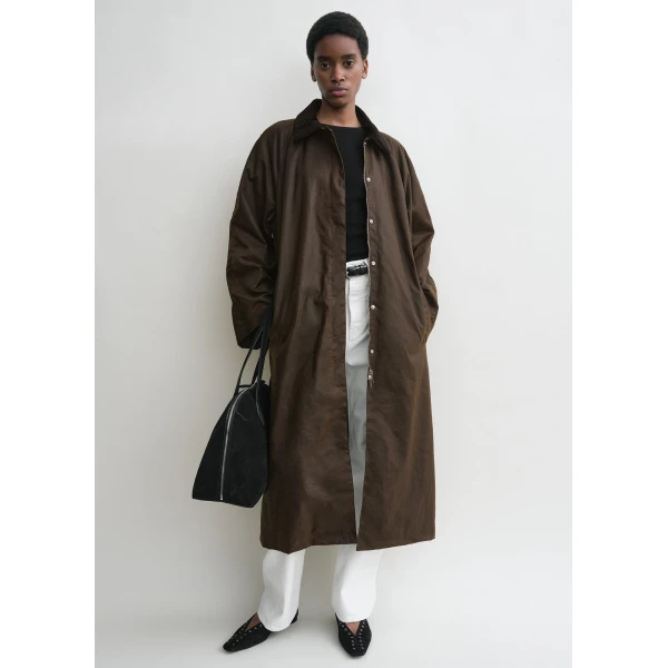 Toteme Country coat in Bark, view 2
