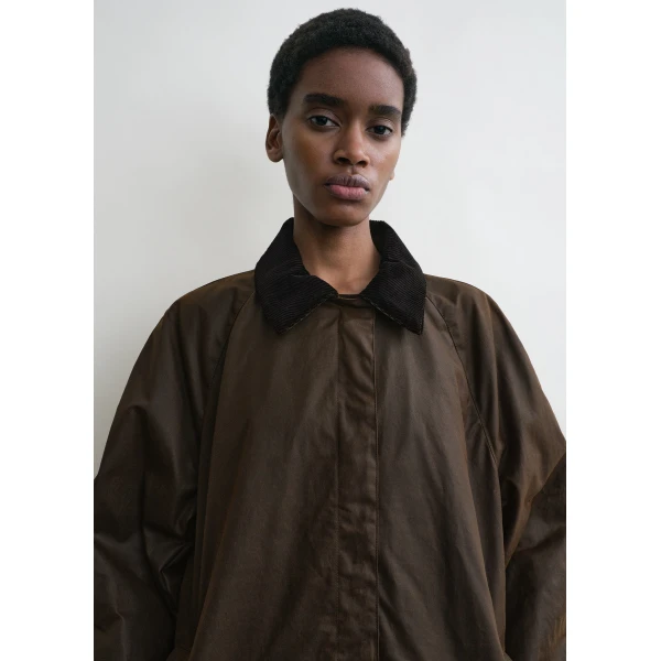 Toteme Country coat in Bark, view 5