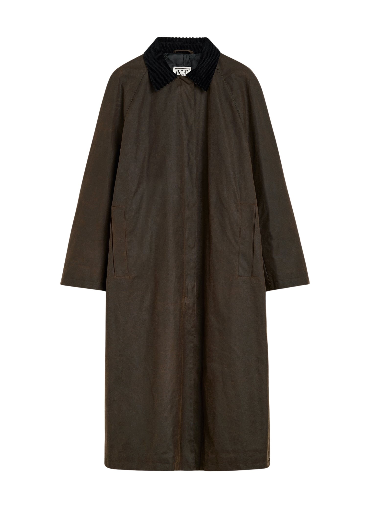 Totême Country coat in Bark - Coats - Scandinavian Minimalist Luxury at Luxury Shoes 