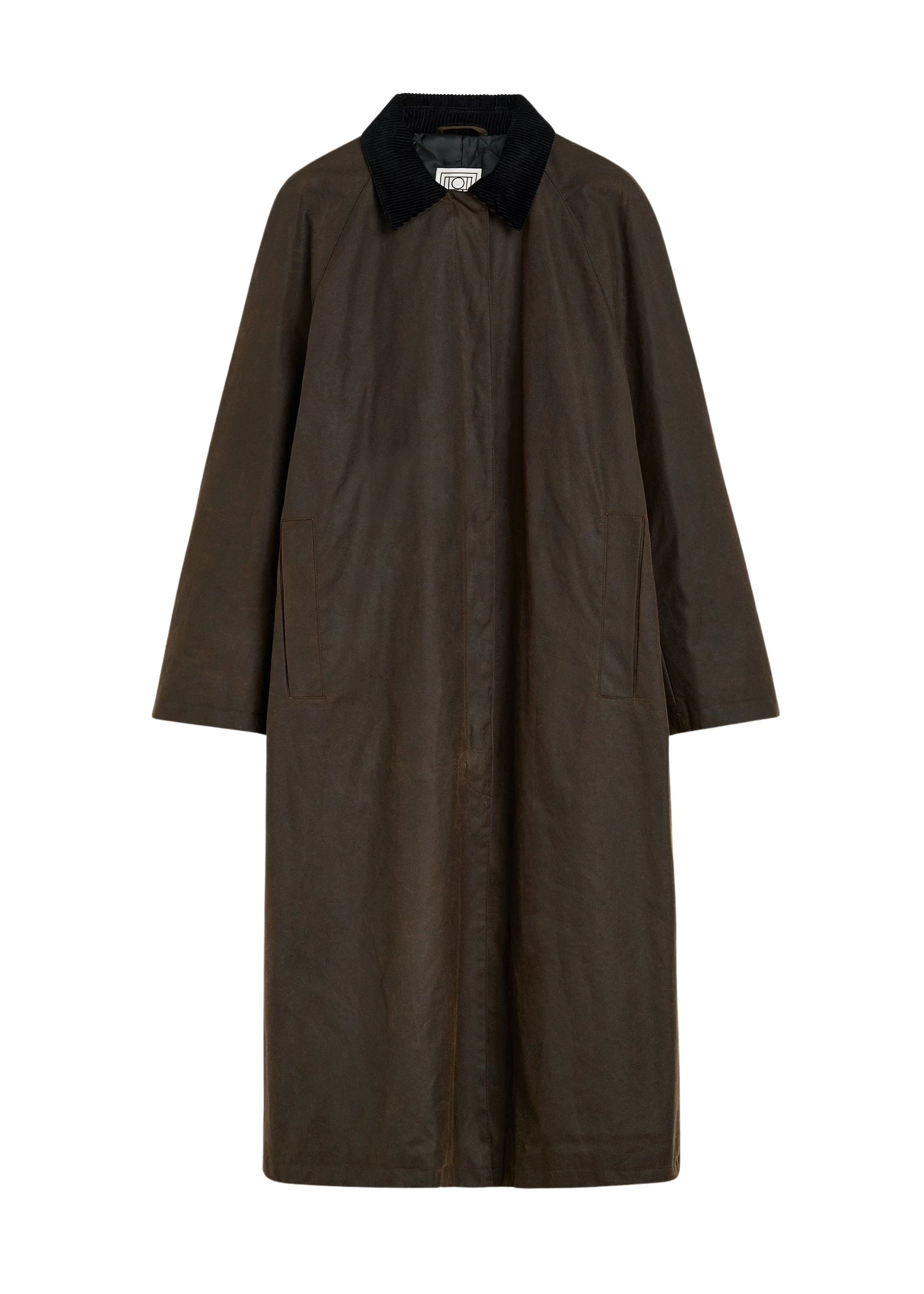 Country coat in Bark