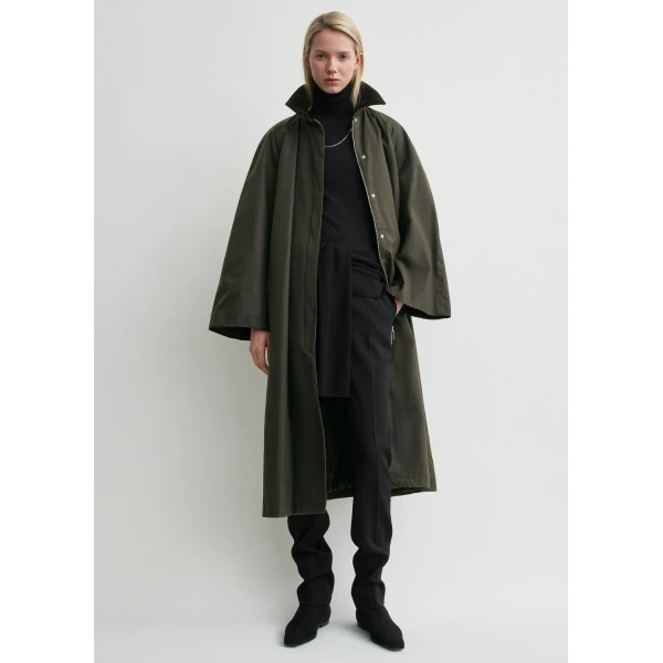 Toteme Country coat in Forest, view 2