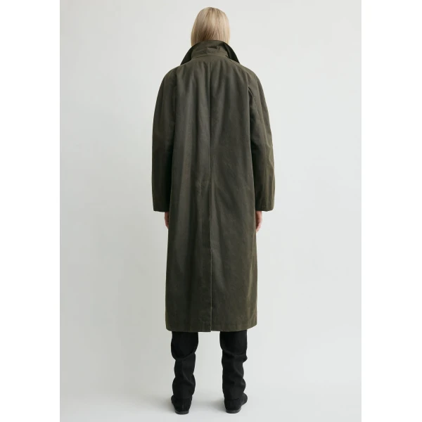Toteme Country coat in Forest, view 4