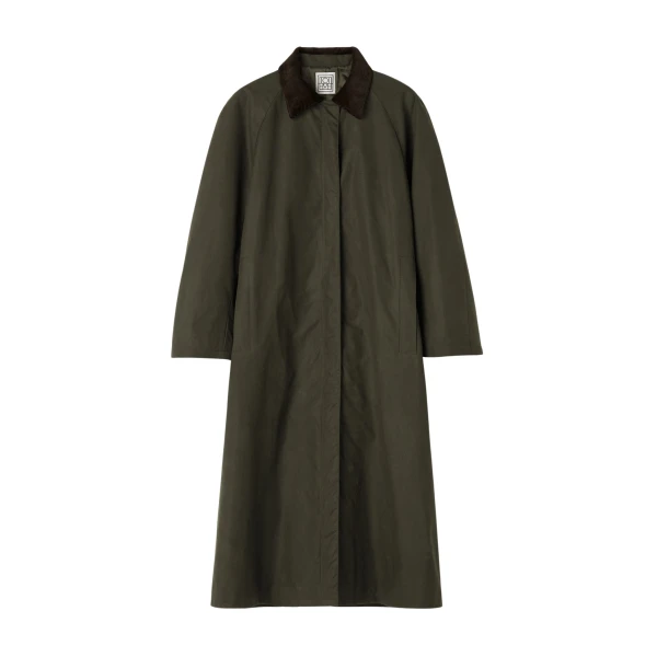 Toteme Country coat in Forest