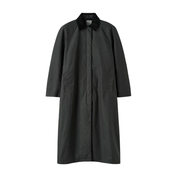 Toteme Country coat in Washed black