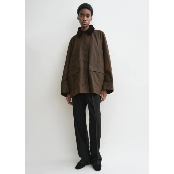 Toteme Country jacket in Bark, view 3