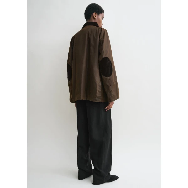 Toteme Country jacket in Bark, view 4