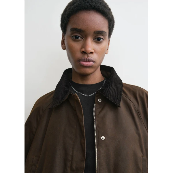 Toteme Country jacket in Bark, view 5