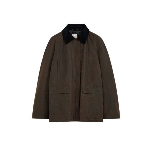 Totême Country jacket in Bark - Jackets - Scandinavian Minimalist Luxury at Luxury Shoes 