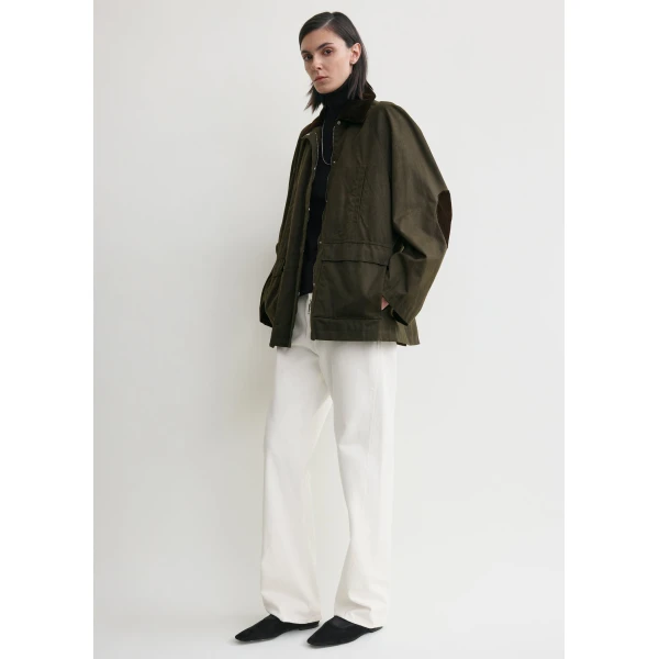 Toteme Country jacket in Forest, view 2