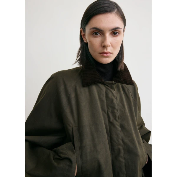 Toteme Country jacket in Forest, view 6