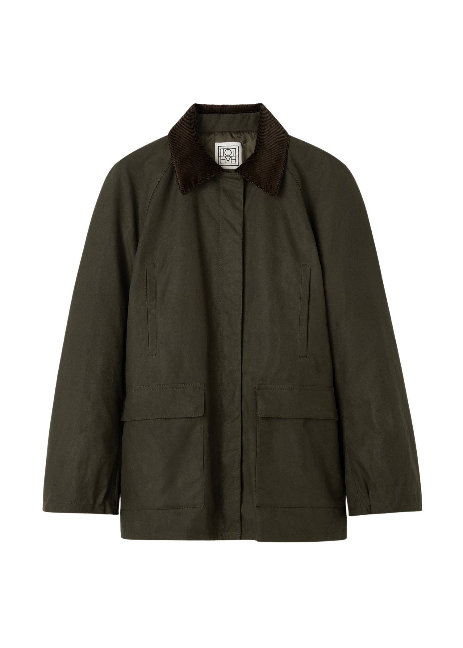 Totême Country jacket in Forest - Jackets - Scandinavian Minimalist Luxury at Luxury Shoes 